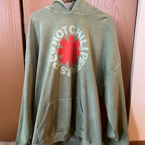 red hot chili peppers oversized sweatshirt